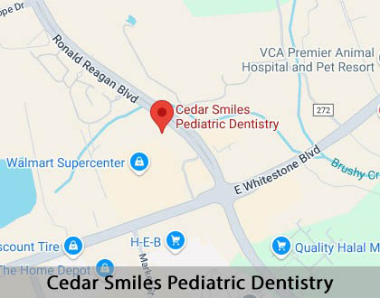 Map image for Nitrous Oxide in Cedar Park, TX